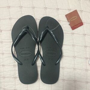 Havaianas Slim Black Sandals